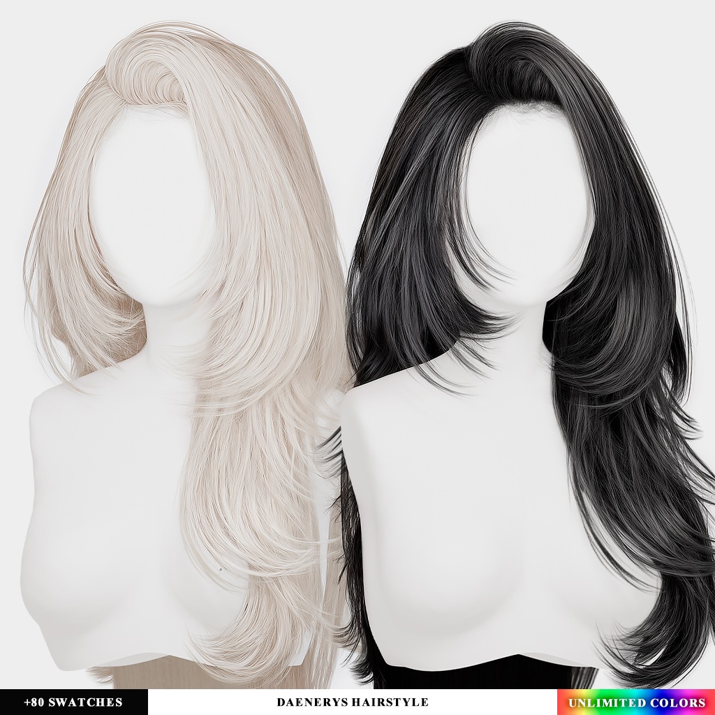 Скриншот мода Прическа Daenerys Hairstyle